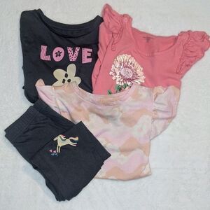 Girls' Pink and Gray Set Lot